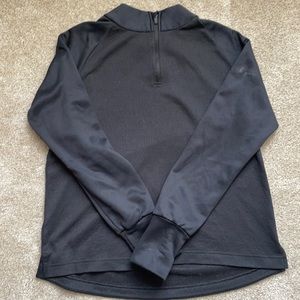 Black Nike 1/4th zip up